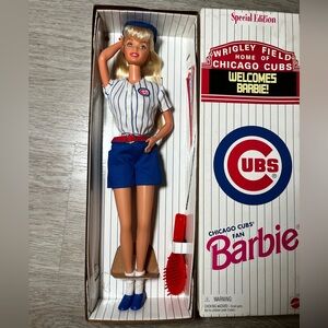 1999 Chicago Cubs Fan Special Edition Barbie doll